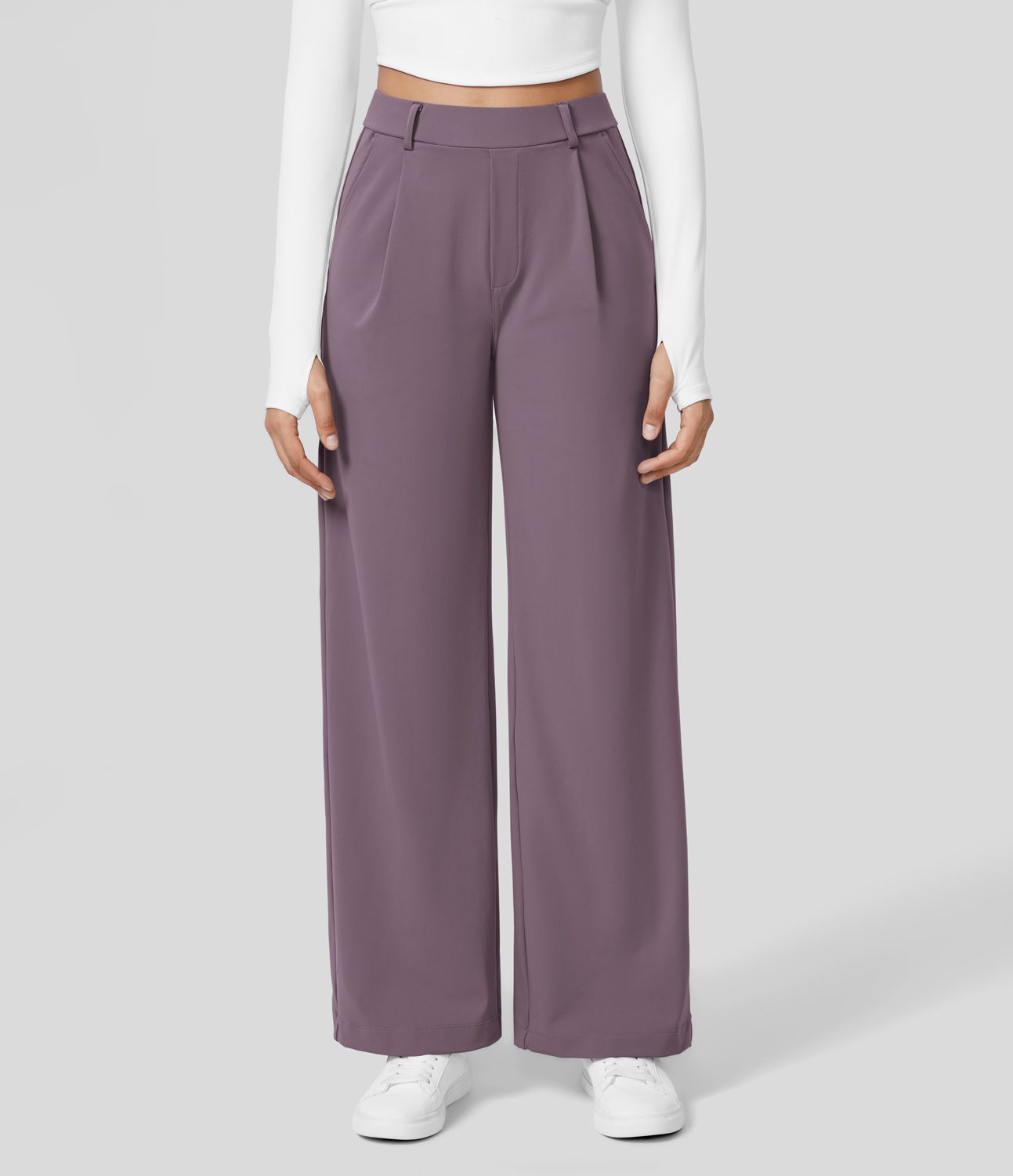 work pants -  Dawn purple