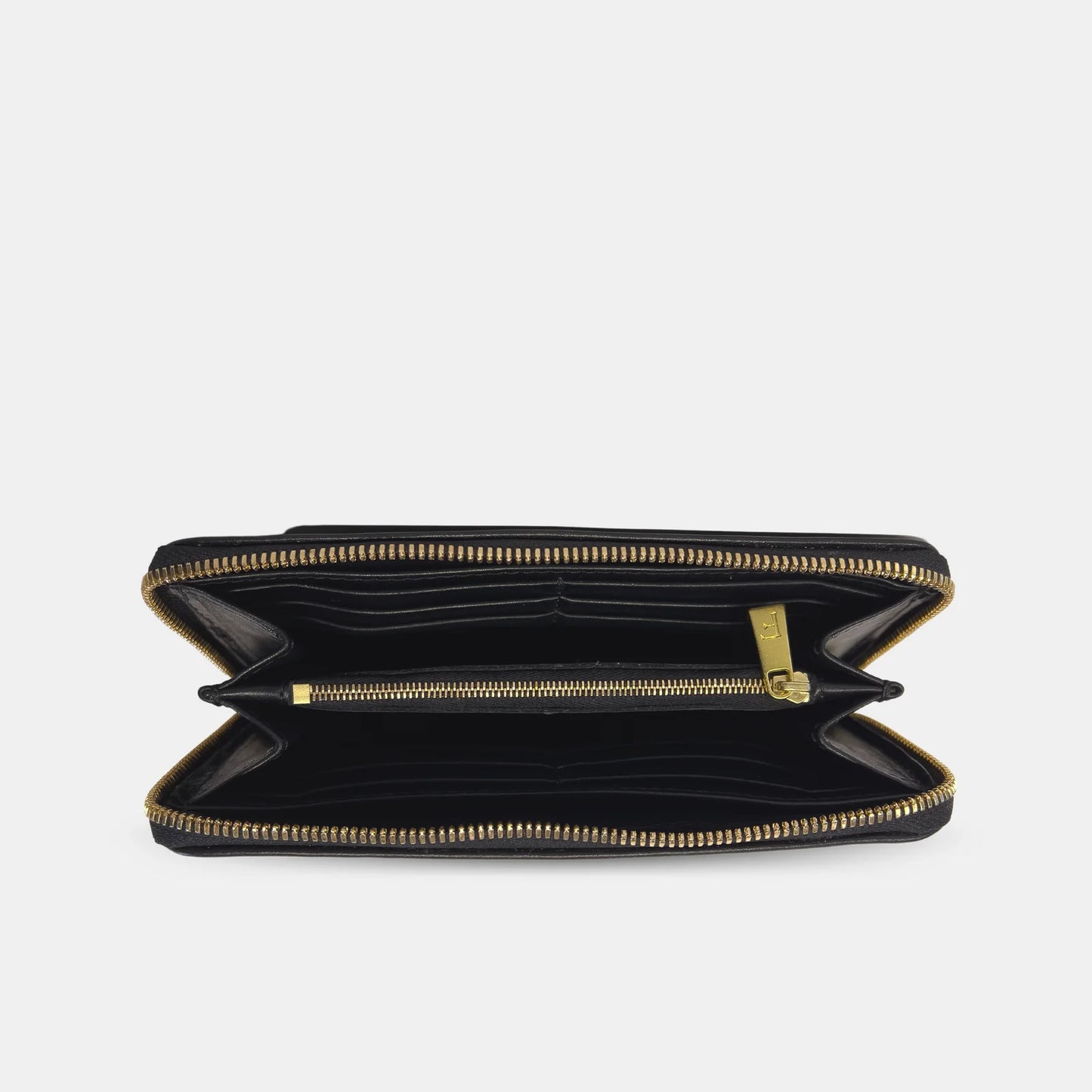 FOUNT - THE CETTIE ACCORDION WALLET BLACK