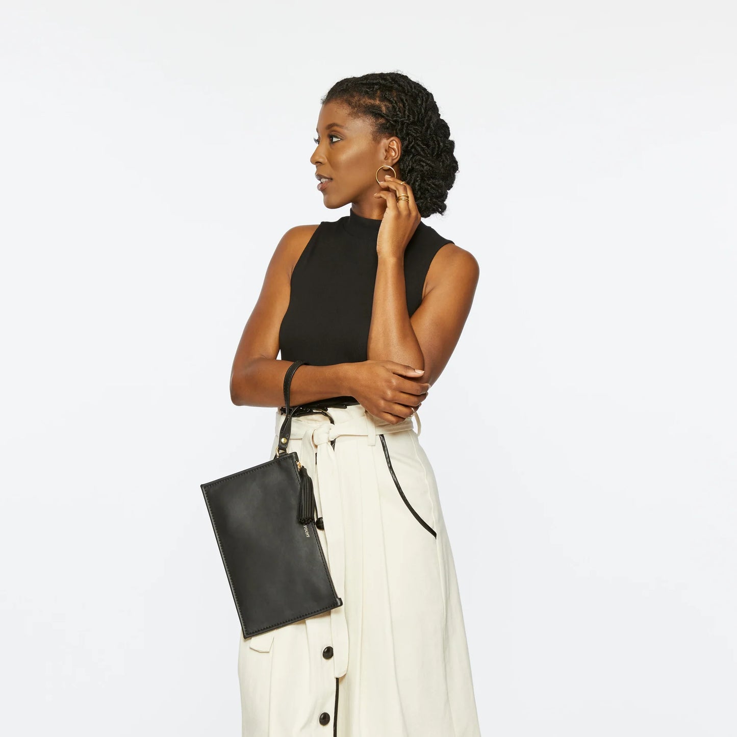 FOUNT- The Finley Clutch black