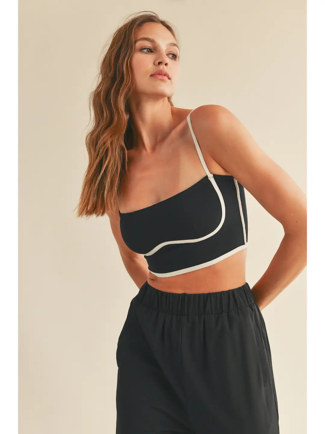 Black Sculpting Bra tank top