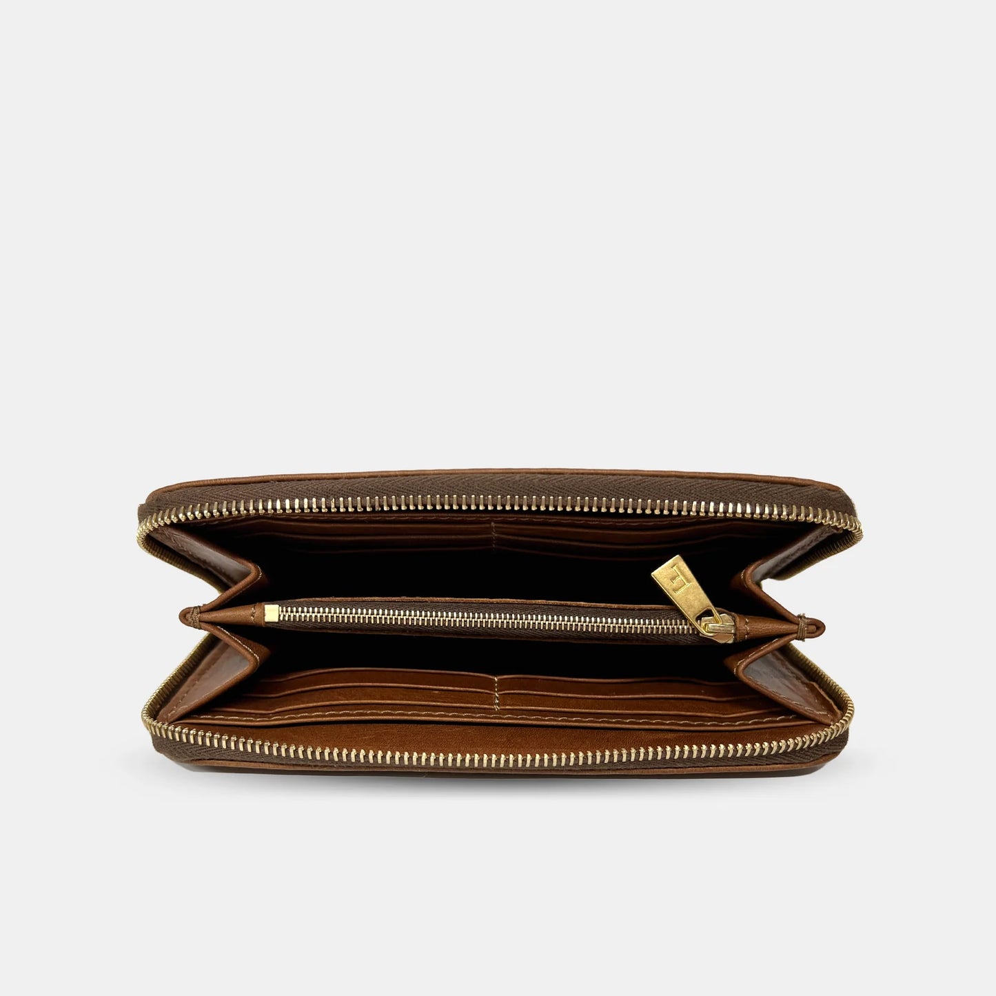 FOUNT - THE CETTIE ACCORDION WALLET  brown