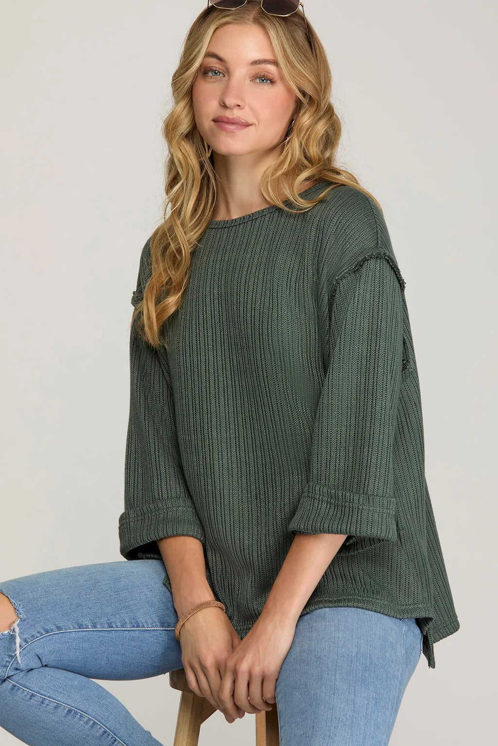 Green Sweater