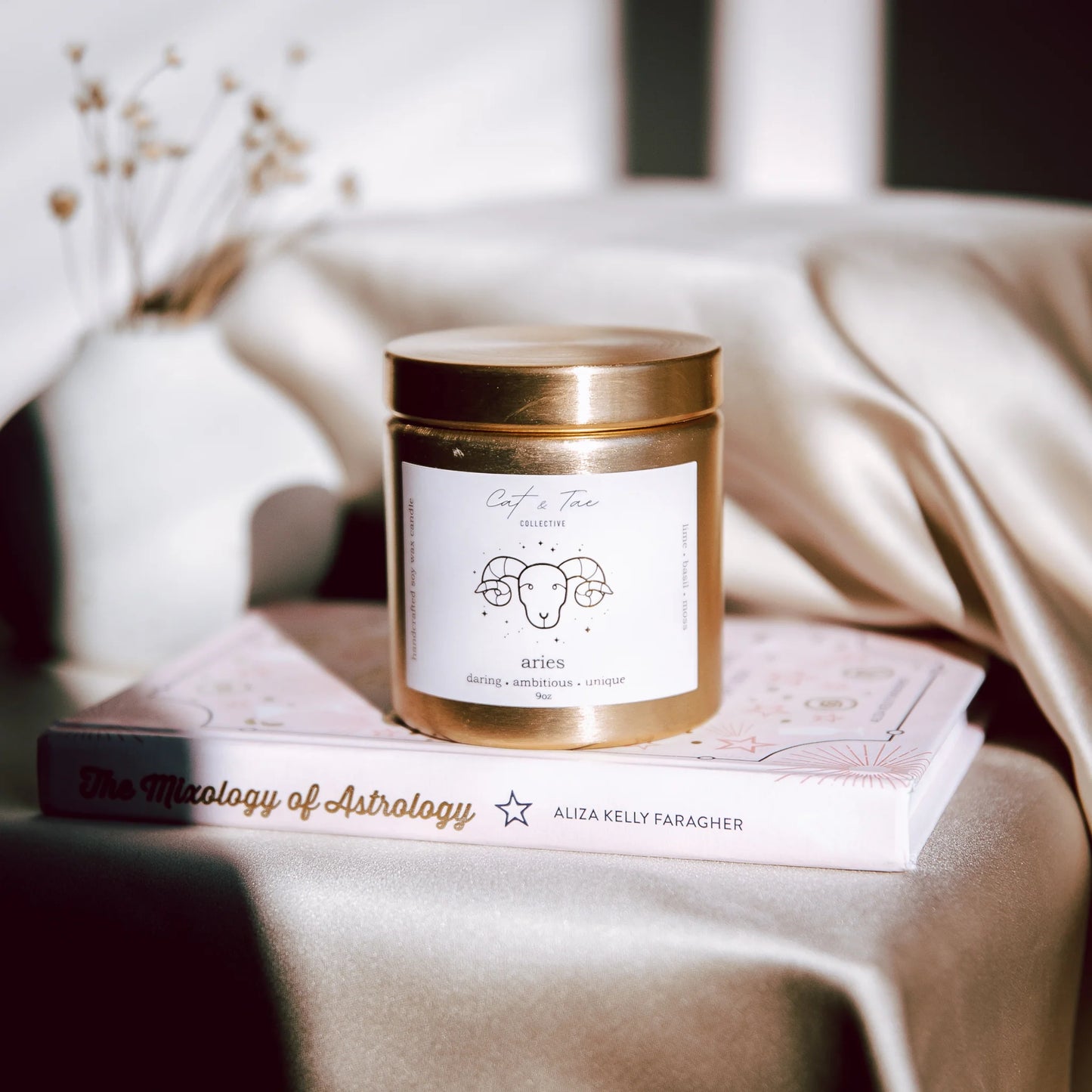 Cat and Tae zodiac candles