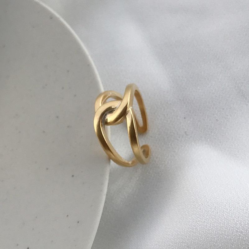 Golden tie ring