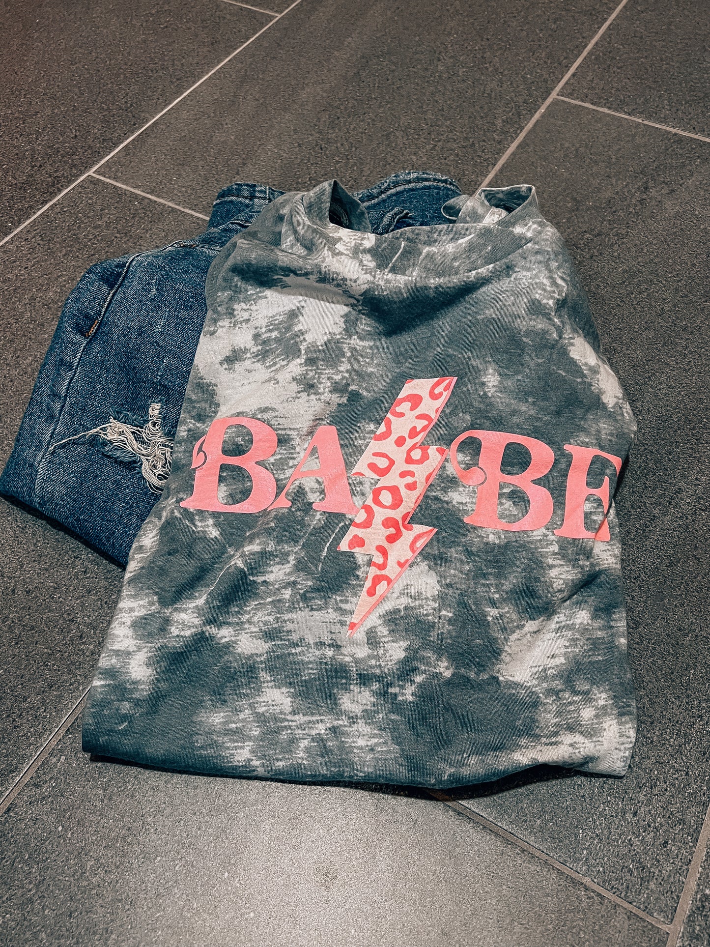 Bolt Babe - Tie dye