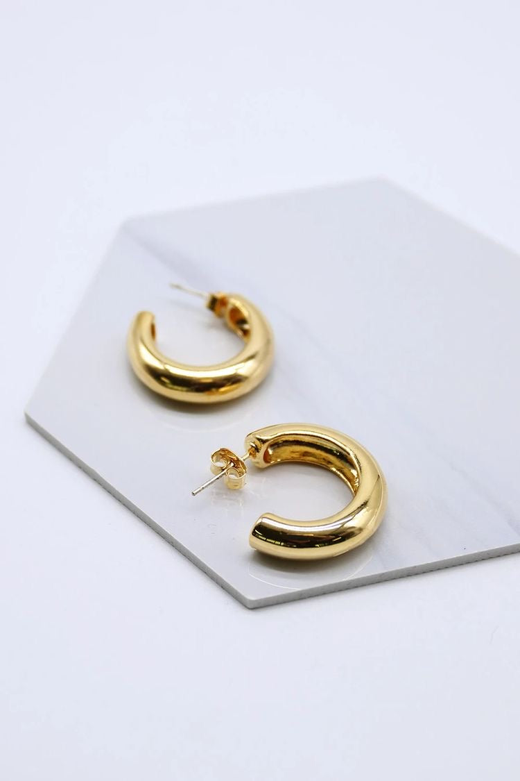 Chunky Golden hoops