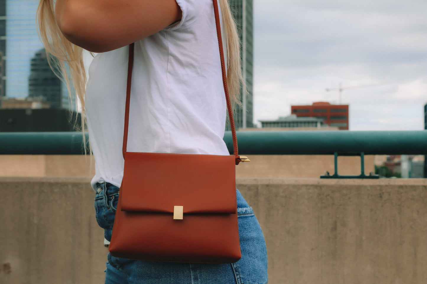 The simplicity shoulder bag - Caramel