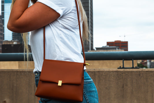The simplicity shoulder bag - Caramel