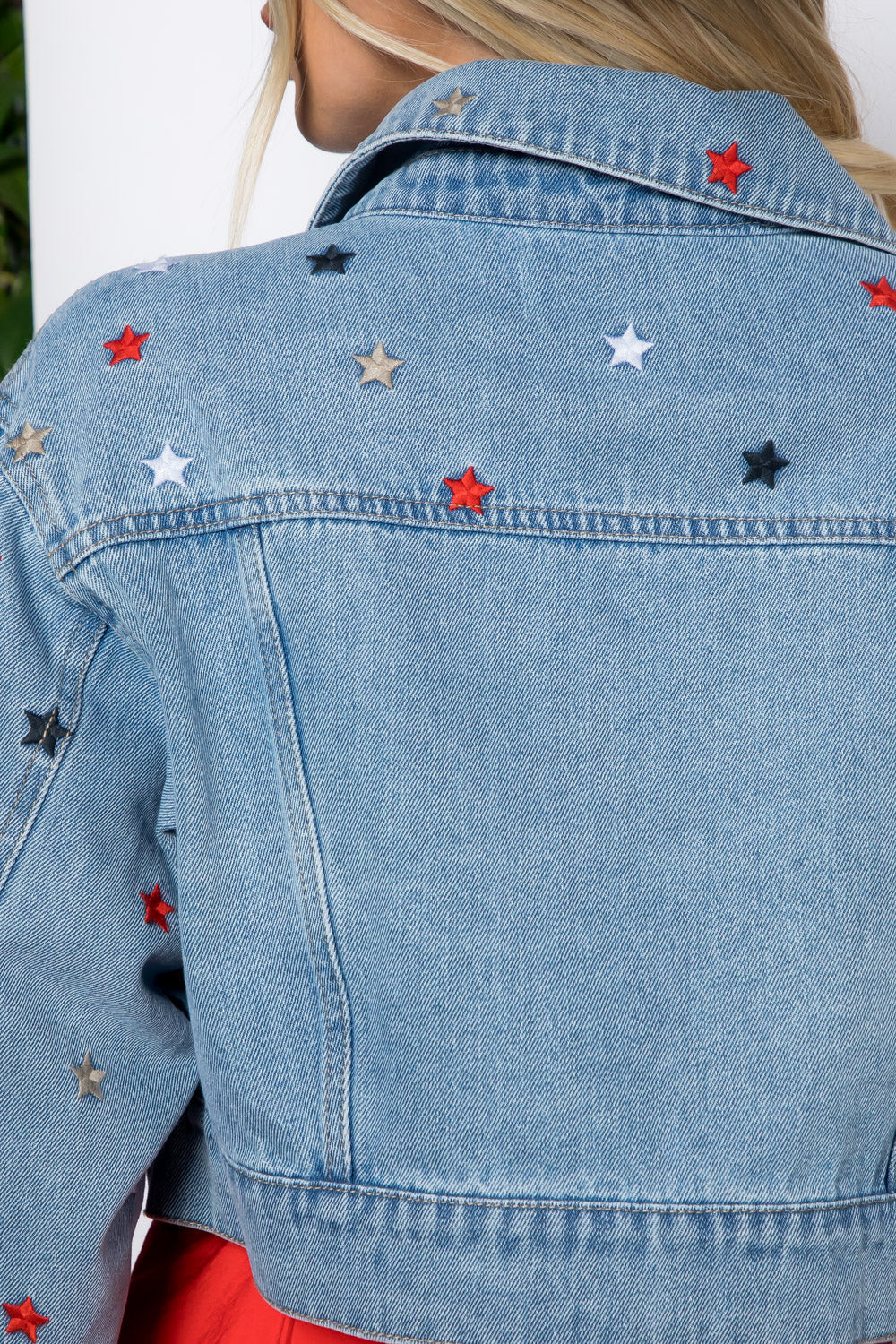 Stars denim jacket