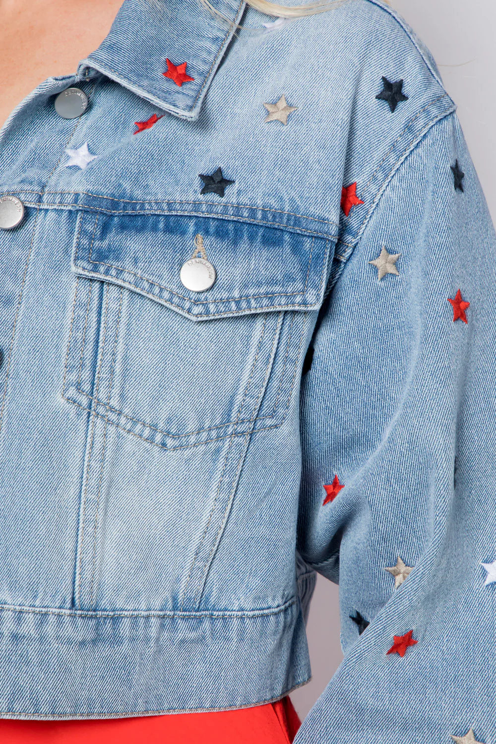 Stars denim jacket