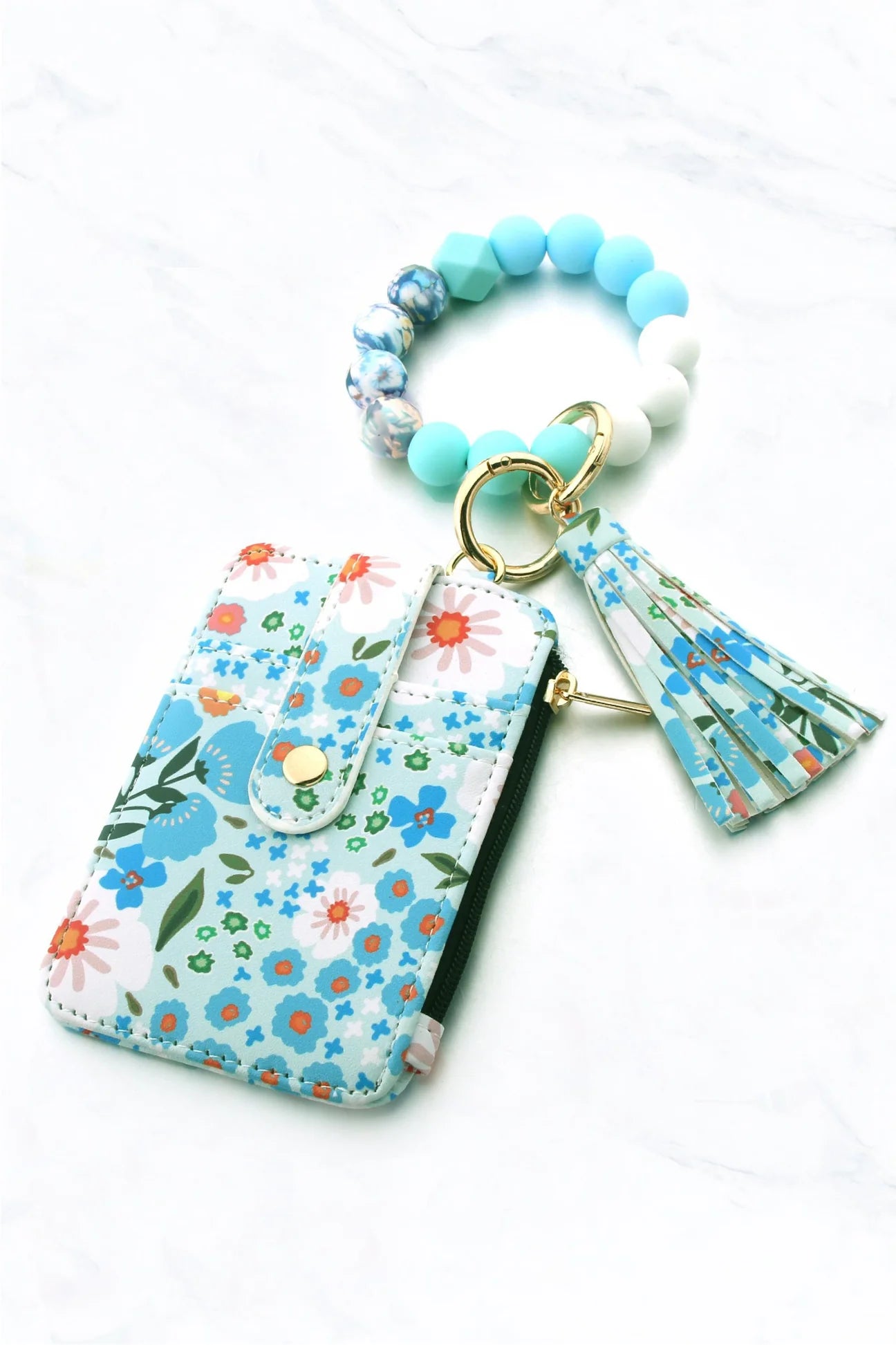 Silicone Bracelet Keychain Wallet