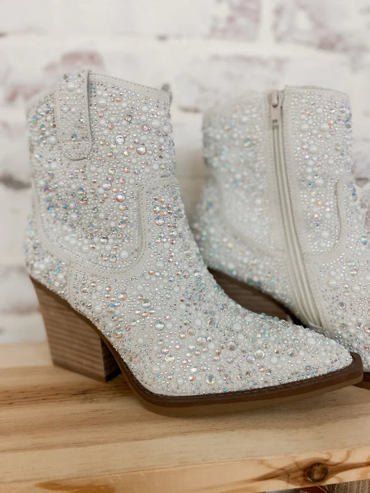 Pearl Shimmer boots