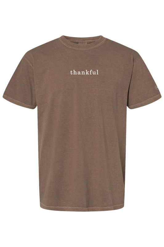 Thankful  shirt - espresso brown