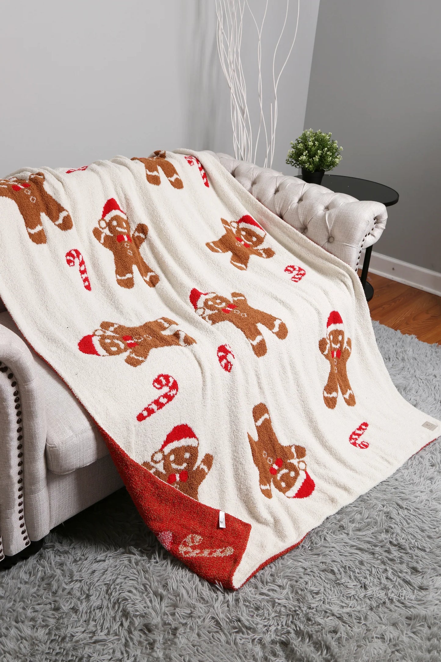 Gingerbread blanket 60X65"