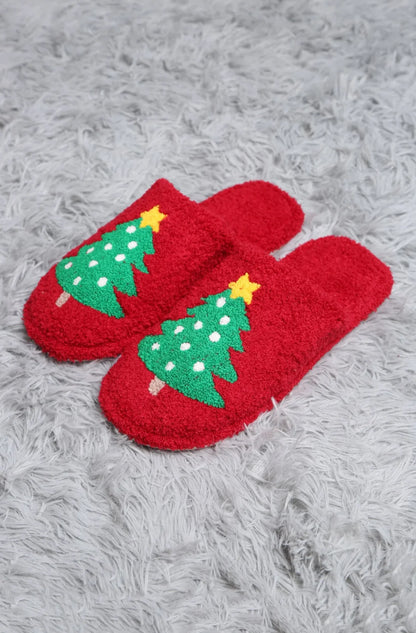 Christmas tree  slippers