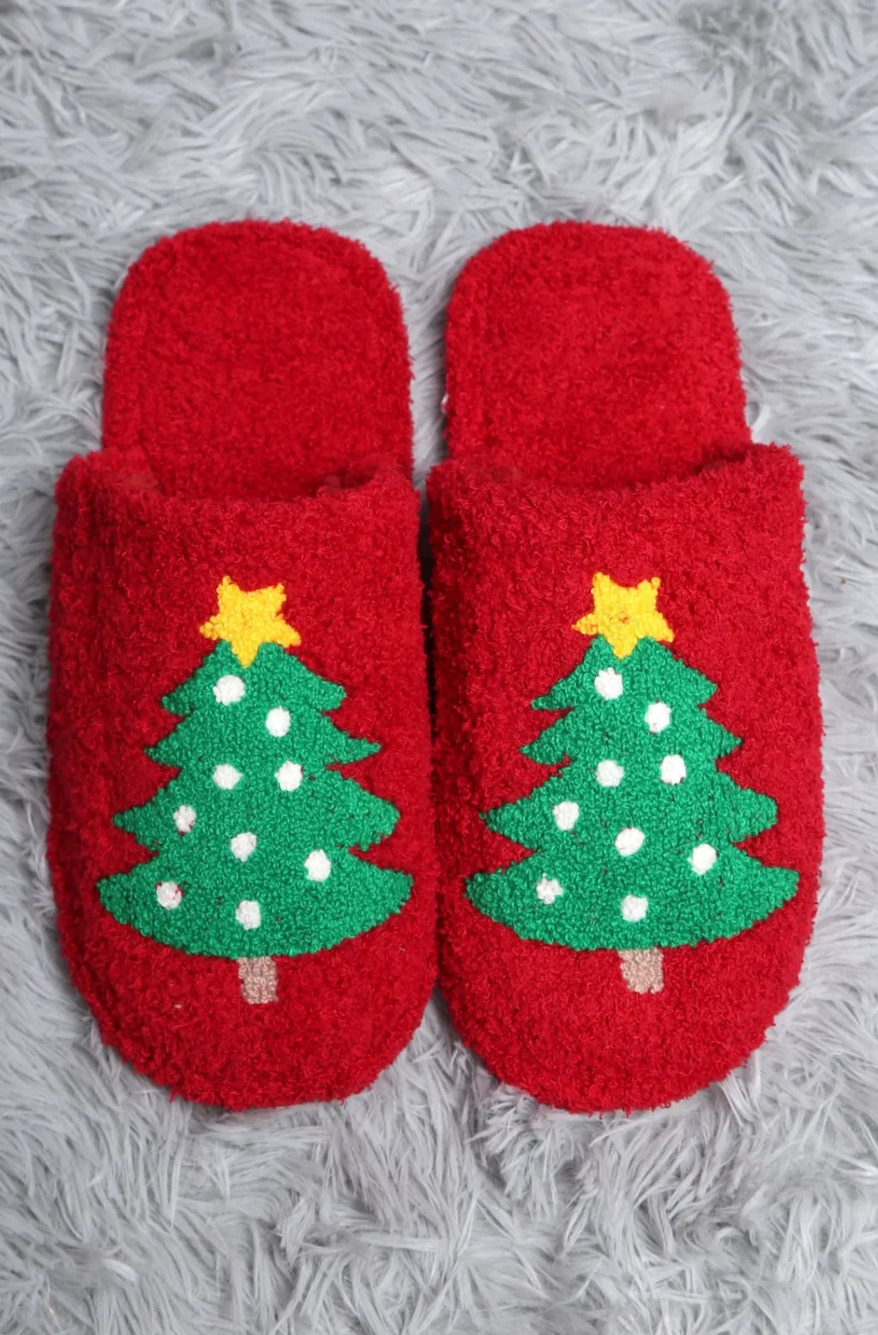 Christmas tree  slippers