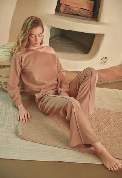 taupe lounge set