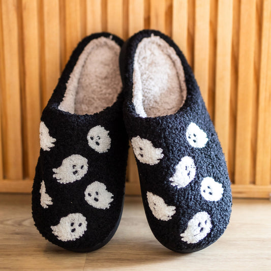 Ghost house slippers