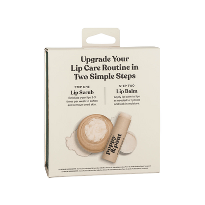 Poppy & pout lip care giftset - marshmallow creme