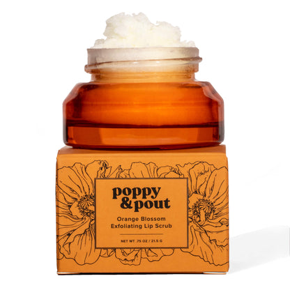 poppy & pout lip scrubs