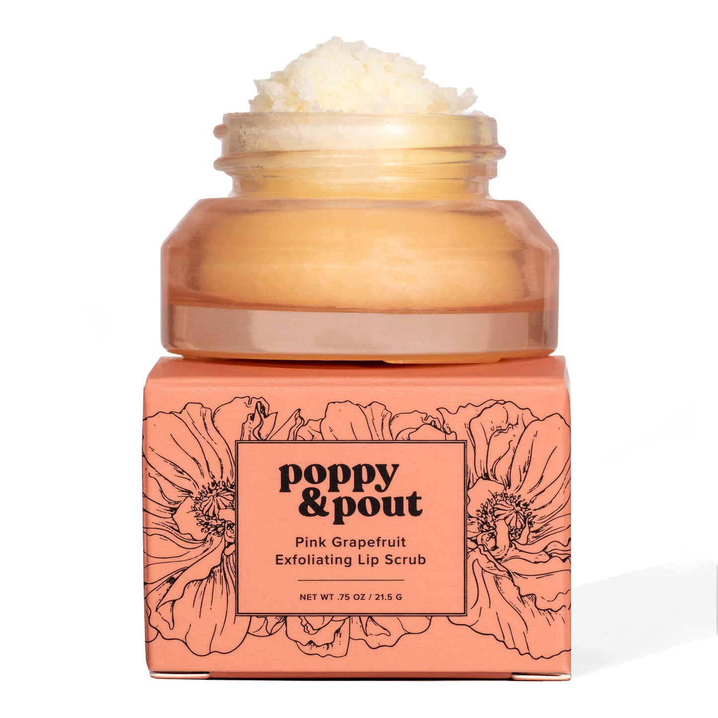 poppy & pout lip scrubs