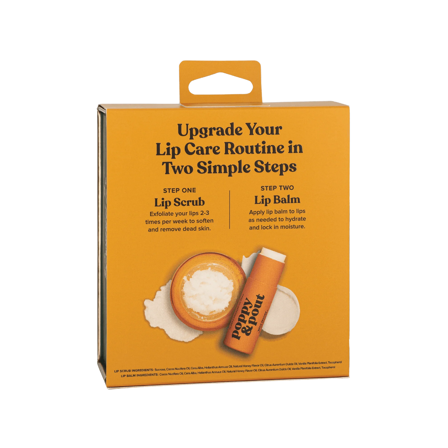 Poppy & pout lip care giftset - wild honey