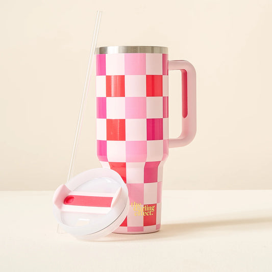 Pink  Take Me Everywhere Tumbler - 40 oz