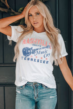 Load image into Gallery viewer, NASHVILLE TENNESSEE Guitar Graphic Tee Shirt

