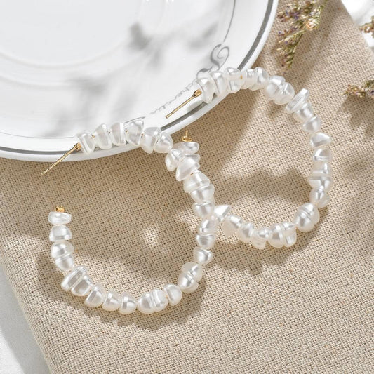 Pearl Hoops