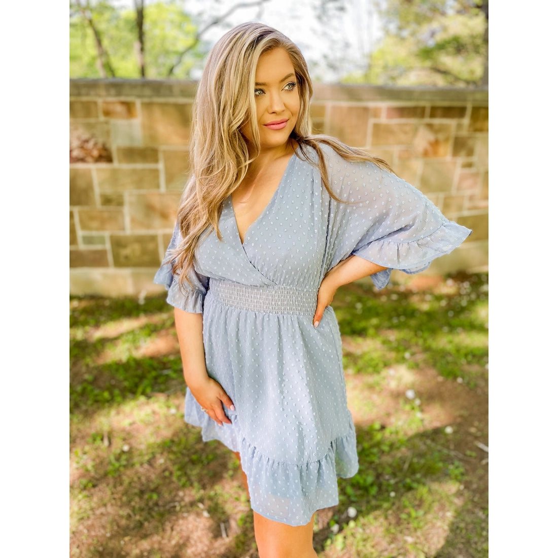 Skye blue dress