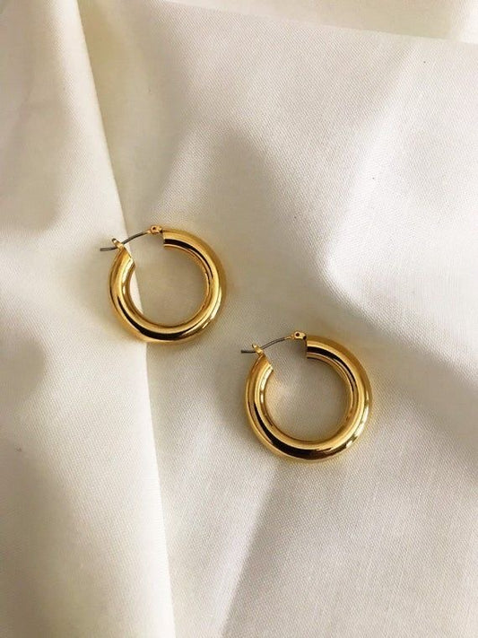 Chunky Golden hoops