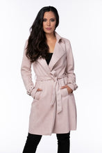 Load image into Gallery viewer, Talia  Mauve Trench coat
