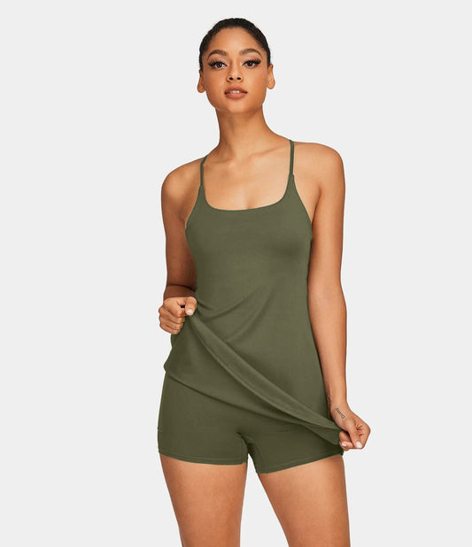 Kelli workout dress - Olive