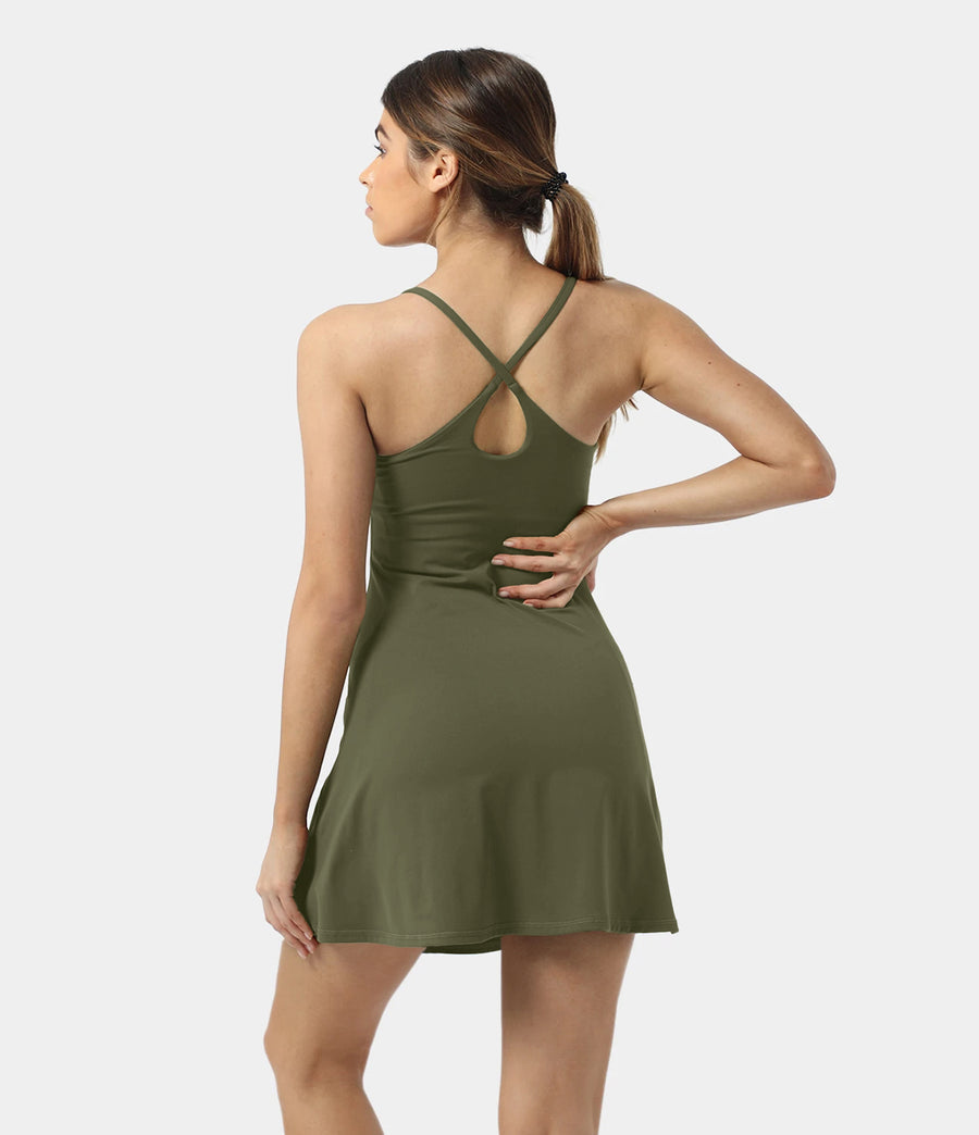 Kelli workout dress - Olive